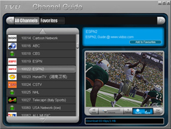 Tải TVU Player 2.5.3.1 Phần mềm xem tivi online 1