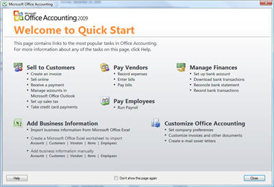 Tải Microsoft Office Accounting Express 2009 1