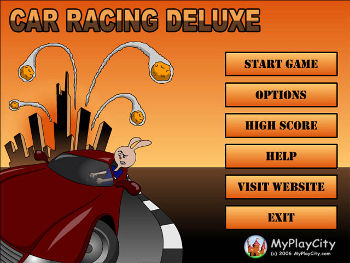 Giao diện game Car Racing Deluxe