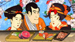 Samurai Last Exam - Sushi game