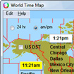 World Time Map for Mac