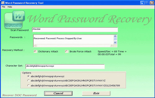 Recover Word Document Password