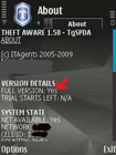 Theft Aware for Symbian