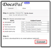 Docspal - Hiển thị và chuyển đổi tập tin trực tuyến