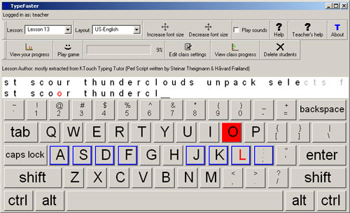 Tải TypeFaster Typing Tutor 0.4.2 Chương trình luyện gõ bàn phím 1