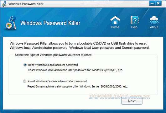 Windows Password Killer