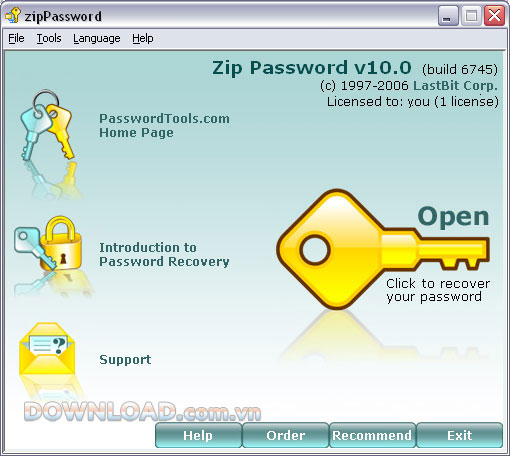Zip Password