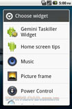 Gemini Taskiller Widget for Android