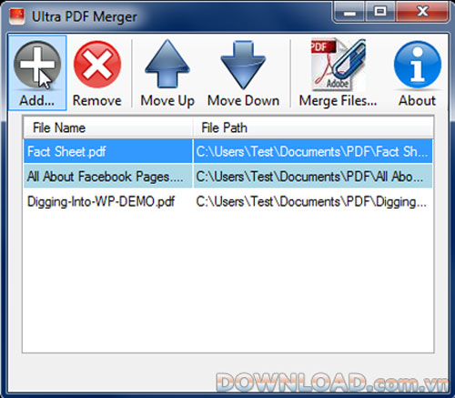 Ultra PDF Merger