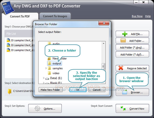 Any DWG and DXF to PDF Converter
