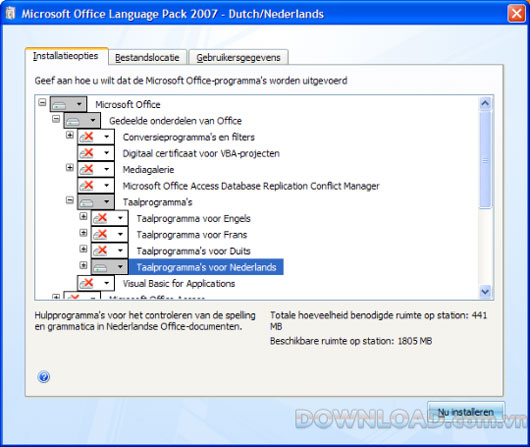 Microsoft Office Servers Language Pack 2007 Service Pack 2 (64 bit)
