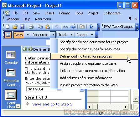 Microsoft Office Project 2003 Service Pack 1