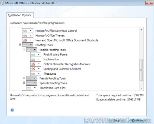 microsoft office 2007 proofing tools kit download