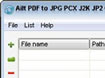 Ailt PDF to JPG PCX J2K JP2 Converter