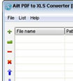 Ailt PDF to XLS Converter