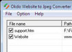 Okdo Website to Jpeg Converter