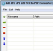 Ailt JPG JP2 J2K PCX to PDF Converter