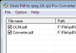  Okdo Pdf to Jpeg J2k Jp2 Pcx Converter  Chuyển đổi Pdf sang định dạng hình ảnh