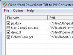  Okdo Word PowerPoint Tiff to Pdf Converter  Chuyển đổi Word, PowerPoint, Tiff sang PDF