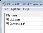  Okdo Pdf to Wmf Converter  Chuyển đổi Pdf sang Wmf