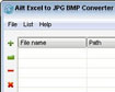 Ailt Excel to JPG BMP Converter