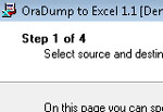  OraDump to Excel  Chuyển đổi file dump Oracle sang Excel