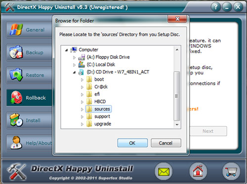 Directx happy uninstall как пользоваться