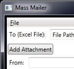  Mass Mailing  Gửi một hoặc nhiều email cùng lúc