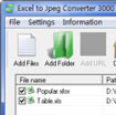 Excel to Jpeg Converter 3000