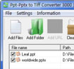 Ppt/Pptx to Tiff Converter 3000