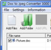 Doc to Jpeg Converter 3000