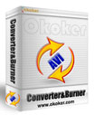 Okoker AVI to DVD VCD MPEG WMV Converter&Burner