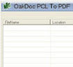 OakDoc PCL to PDF Converter