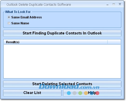 outlook duplicate remover & contact manager