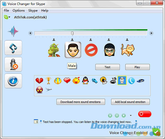 athtek voice changer free download