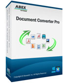  Abex Document Converter Pro  3.2 Công cụ chuyển đổi tất cả trong một