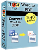  1-2-3File Word to PDF  3.0 Phần mềm chuyển đổi Word sang PDF