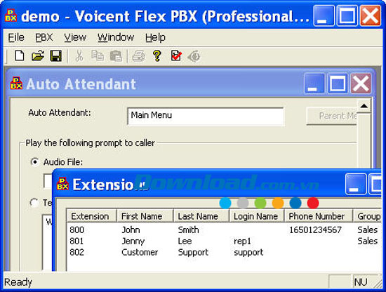 Tải Flex PBX 8.4.1 Xử lý nhiều cuộc gọi đến hàng ngày 1