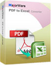 MajorWare PDF to Excel Converter