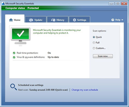 Microsoft Security Essentials (64 bit)