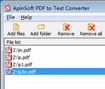 ApinSoft PDF to Text Converter