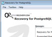 Recovery for PostgreSQL