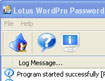 Lotus Word Pro Password Recovery