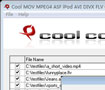 Cool MOV MPEG4 ASF iPod AVI DIVX FLV Converter