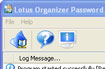 Lotus Organizer Password Recovery