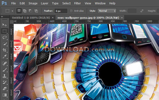 Tải Adobe Photoshop Extended Công cụ Photoshop mở rộng 1
