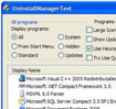Uninstall Manager ActiveX