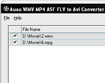 AUAU WMV MP4 ASF FLV to AVI Converter