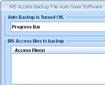 MS Access Backup File Auto Save Software