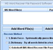 MS Word Recover File Password Software